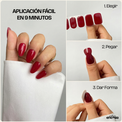 En Casa Nails 2x1 | Uñas en Gel - 20 unidades x PACK | UV - FREE