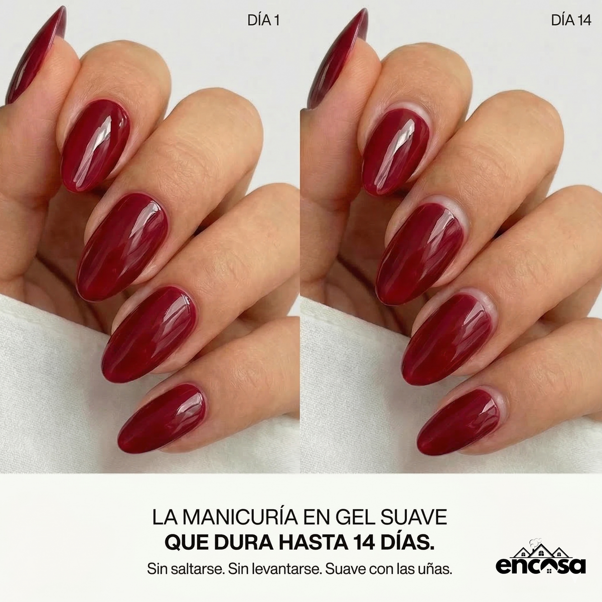 En Casa Nails 2x1 | Uñas en Gel - 20 unidades x PACK | UV - FREE