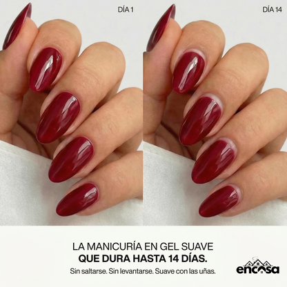 En Casa Nails 2x1 | Uñas en Gel - 20 unidades x PACK | UV - FREE